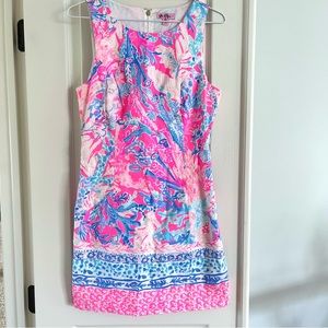 Lilly Pulitzer Aquadesiac Engineered Shift Dress